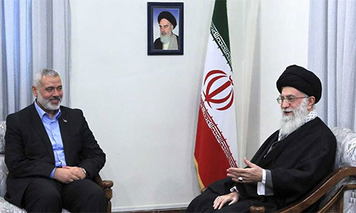 Líder de Hamas agradece a Irán su apoyo a los palestinos